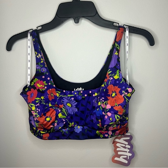 NWT Yitty Headliner Shaping Midi Bralette Party Animal Bloom & Ploom Print - Picture 2 of 8
